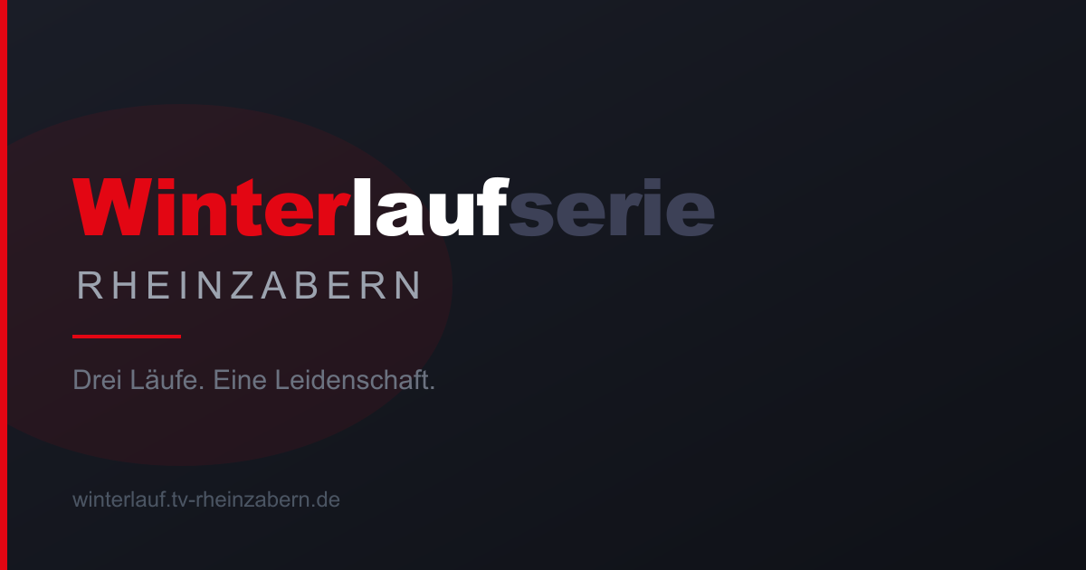 Winterlaufserie Rheinzabern