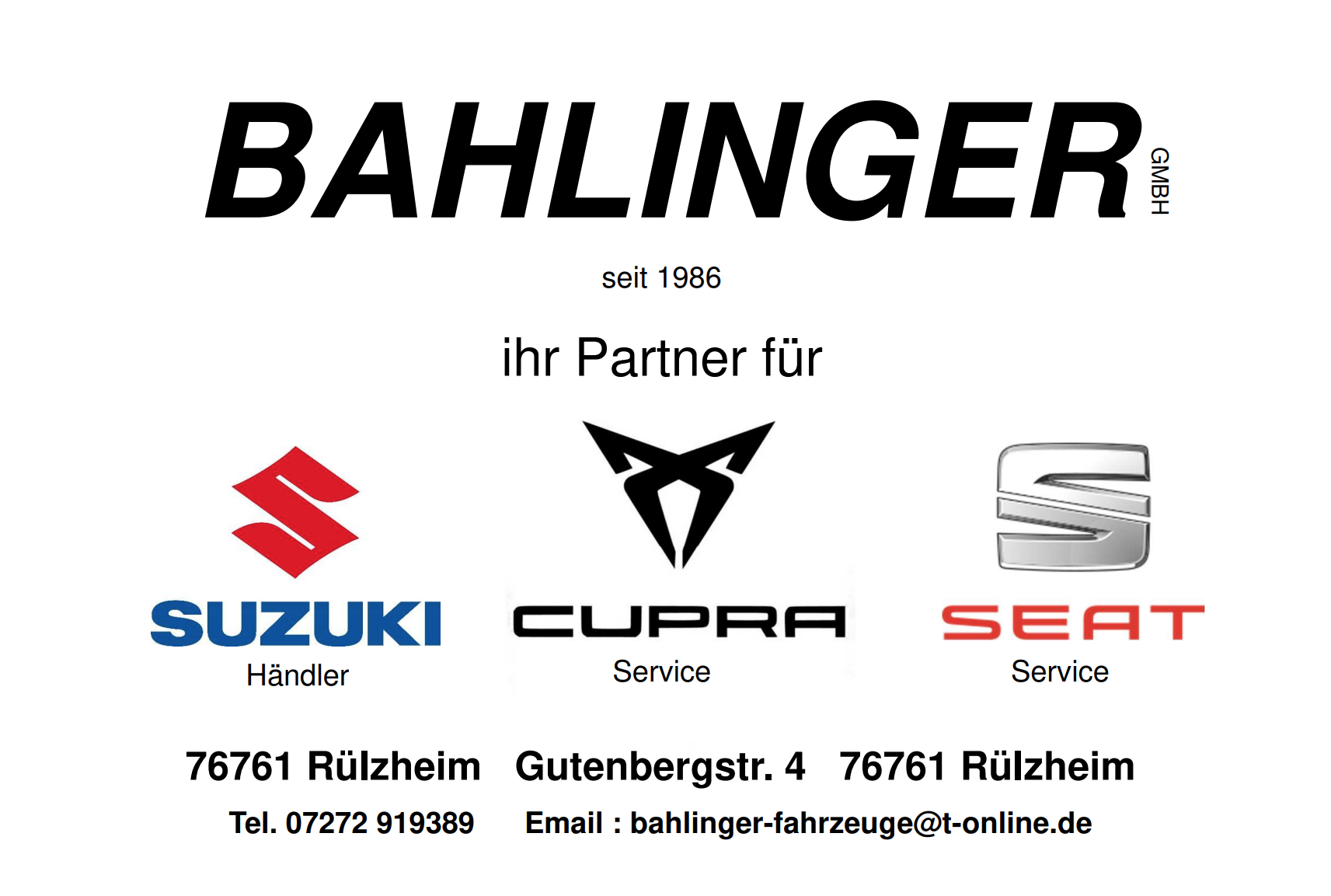 Logo BAHLINGER